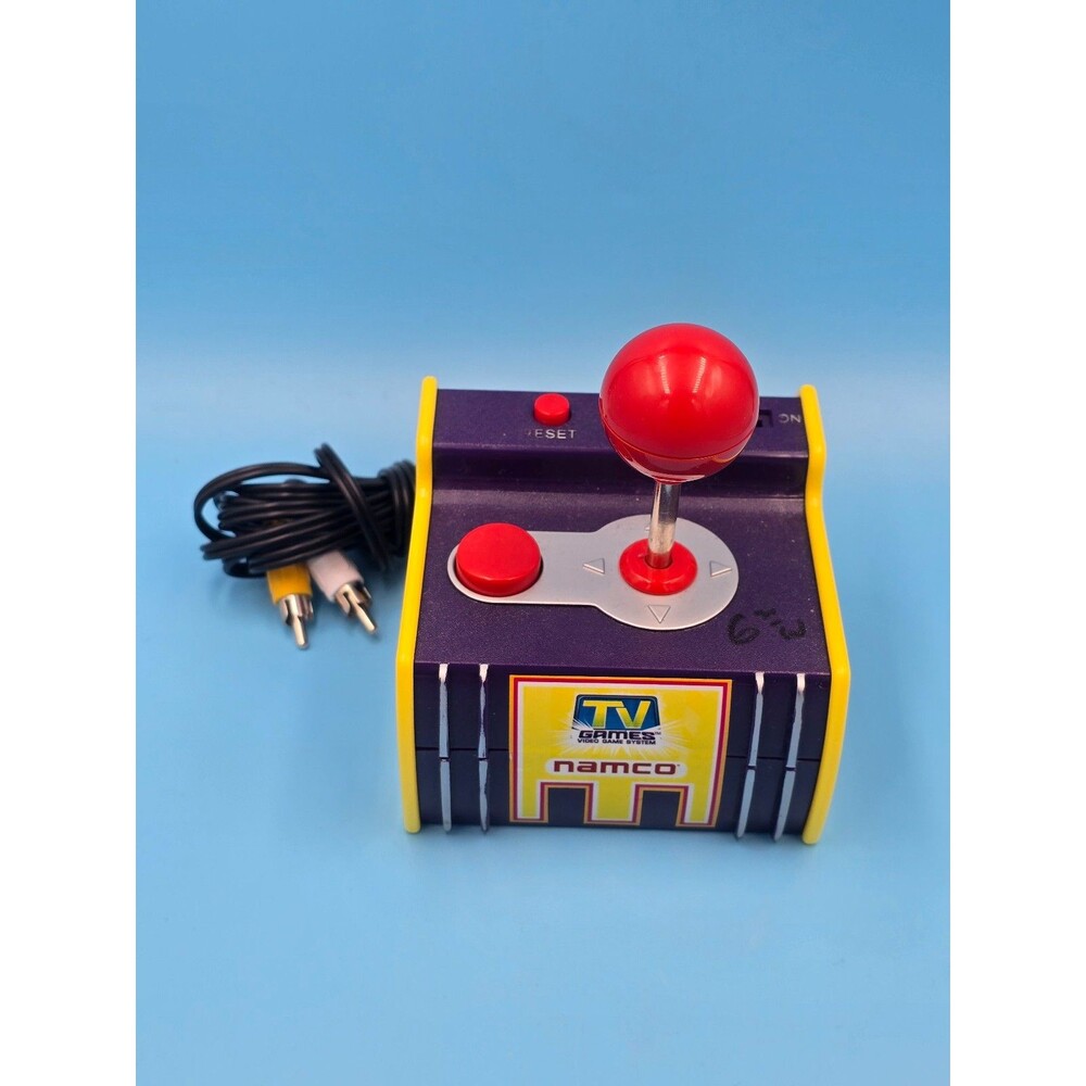 Jakks Pacific 2003 Namco 5 in 1 TV Plug and Play System Pac-Man *Works Tested
